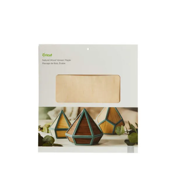 CRICUT 2007068 - 2 F PLACAGE DE BOIS NATUREL-ERABLE - 30,5 x 30,5 CMS