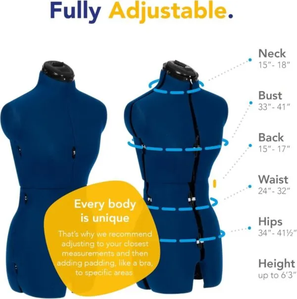 MANNEQUIN DE COUTURE MEDIUM – Image 2