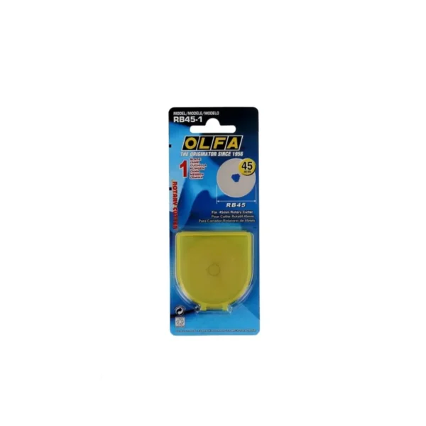 Lame rechange  cutter rotatif 45mm Olfa - RB 45-1 - BOHIN -75407 – Image 2