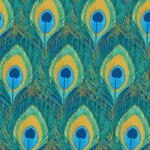 1657 Peacock Feathers