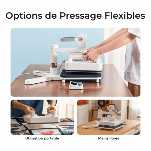 xTool Presse à Chaud pour T-shirts, HTV, Sublimation et Transferts DTF – Image 5