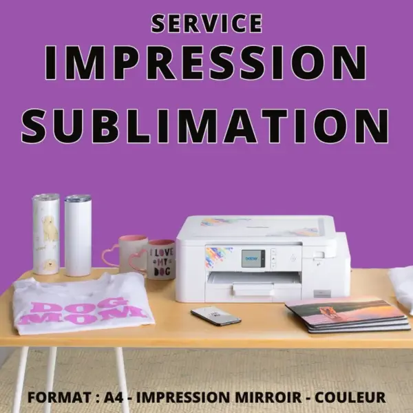SERVICE D'IMPRESSION SUBLIMATION