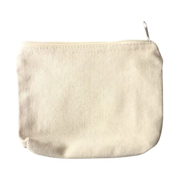Trousse maquillage 100% coton | 18 x 14 CM