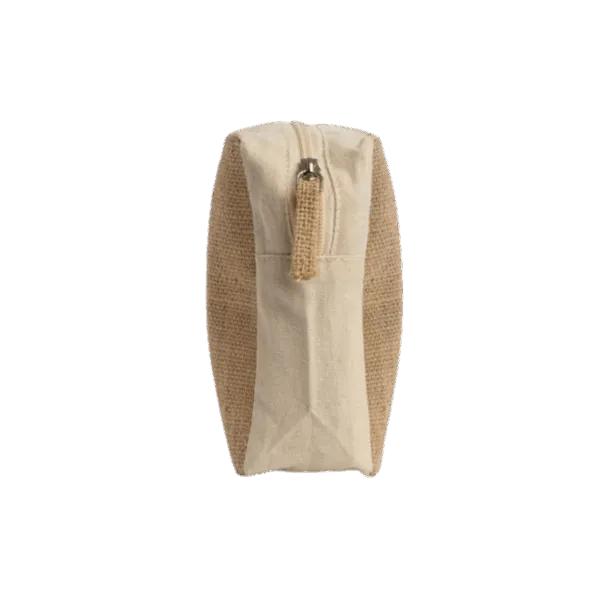 Trousse Vera Coton & jute naturelle – 20 x 15 x 6 cm – Image 3